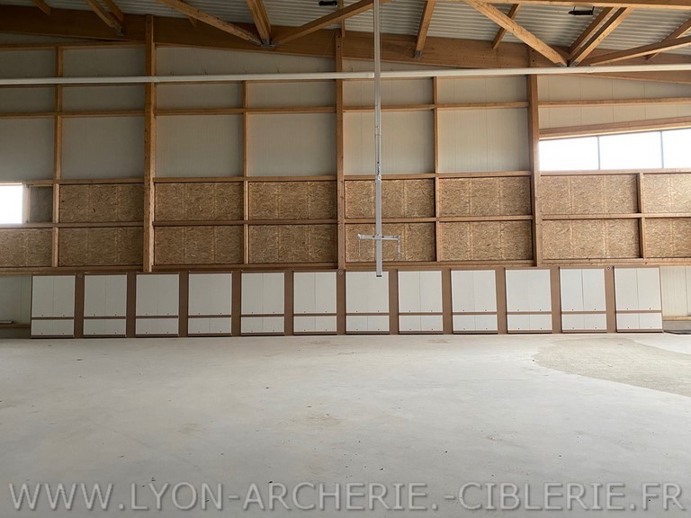 mur de tir a l'arc competition salle